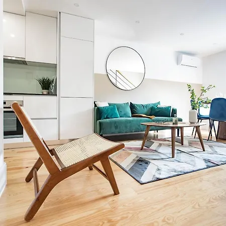 Bright 3br Flat W/ Ac In Center By Lovelystay Apartment Porto